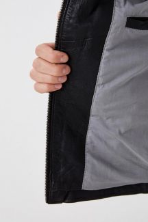 Кожаная куртка GIPSY 1201-0478-black