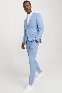 Костюмные брюки JACK & JONES 12141112-Chambray-Blue