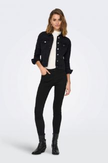 Джинсовая куртка JACQUELINE DE YONG 15271697-Black