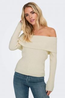 Свитер ONLY 15311830-Whitecap-Gray