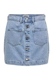 Джинсовая юбка ONLY 15349035-Light-Blue