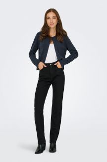 Вязаная кофта JACQUELINE DE YONG 15355568-Total-Eclipse