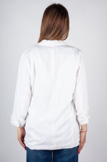 Пиджак PIECES 17154738-Bright-White