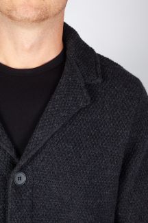 Вязаная кофта MCL 33614-SIYAH-MELANJ