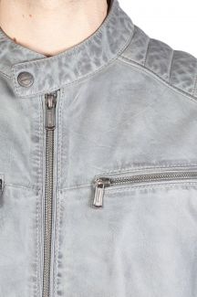 Кожаная куртка DEERCRAFT 3701-0151-grey