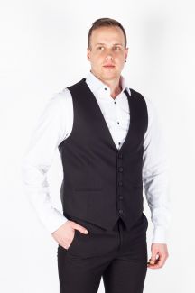 Жилет костюма FRAPPOLI 6211-VENUS-SIYAH-VEST