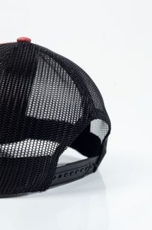 Кепкa X JEANS RAPPER-MELANGE-RED