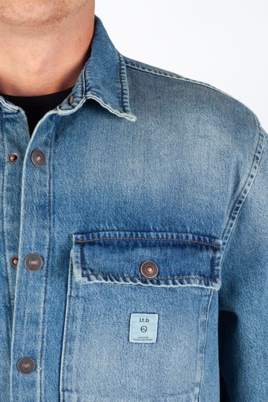 Джинсовая рубашка LTB JEANS 1009-61020-15965-55636