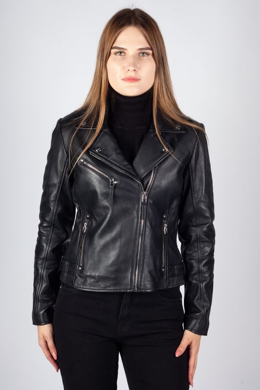 Кожаная куртка MAURITIUS 1101-0727-black