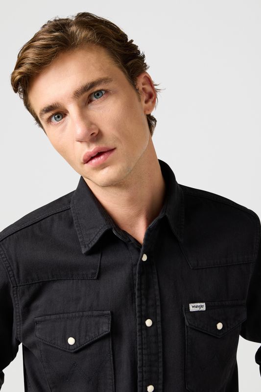 Джинсовая рубашка WRANGLER 112362377