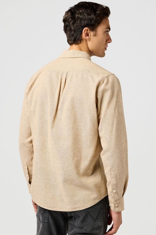 Льняная рубашка WRANGLER 112362754