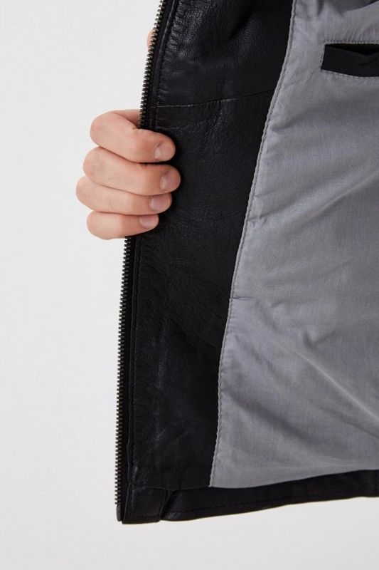 Кожаная куртка GIPSY 1201-0478-black