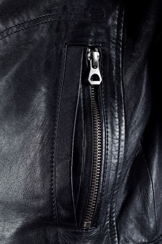 Кожаная куртка GIPSY 1201-0504-black