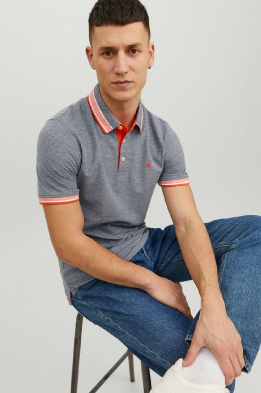 Рубашкa поло JACK & JONES 12136668-Navy-Blazer