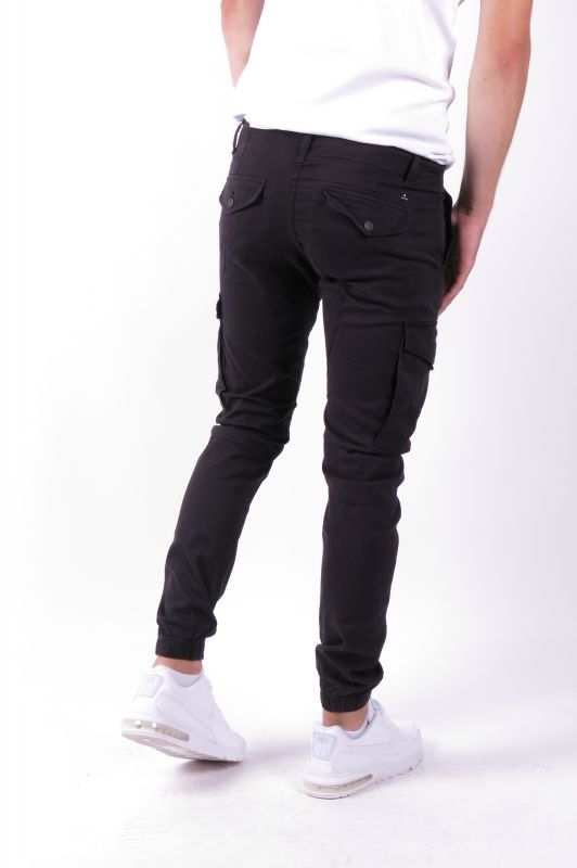 Брюки-карго JACK & JONES 12139912-Black