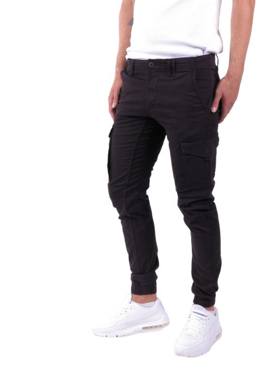 Брюки-карго JACK & JONES 12139912-Black