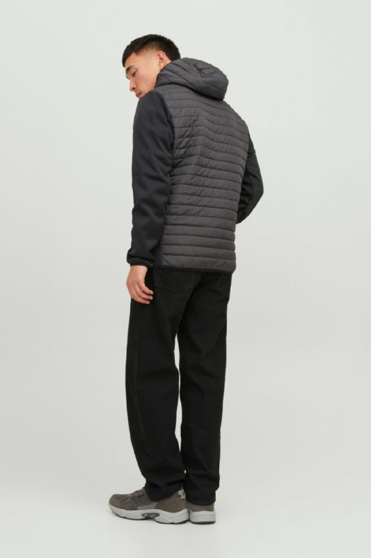 Ветровкa JACK & JONES 12182242-Asphalt-Black