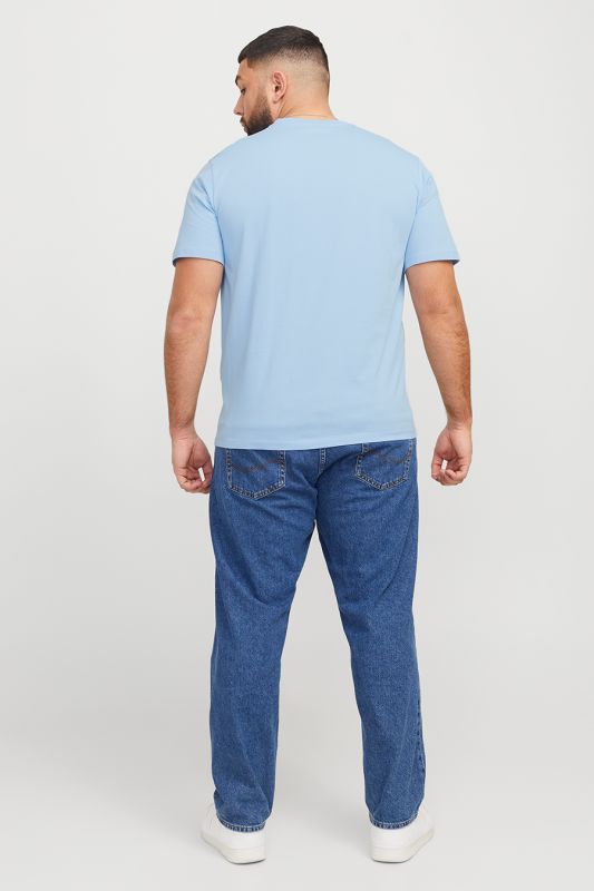 Футболкa JACK & JONES 12253778-Chambray-Blue