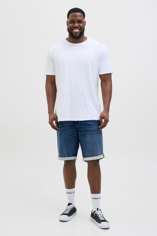 Джинсовые шорты JACK & JONES 12274050-Blue-Denim