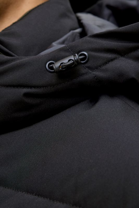 Зимняя куртка JACK & JONES 12278792-Rosin-BLACK-BL