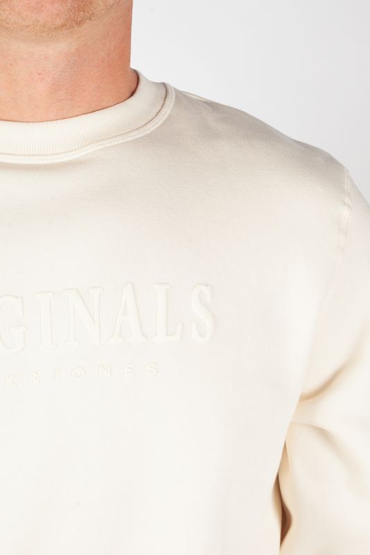 Спортивный свитер JACK & JONES 12285949-Antique-White