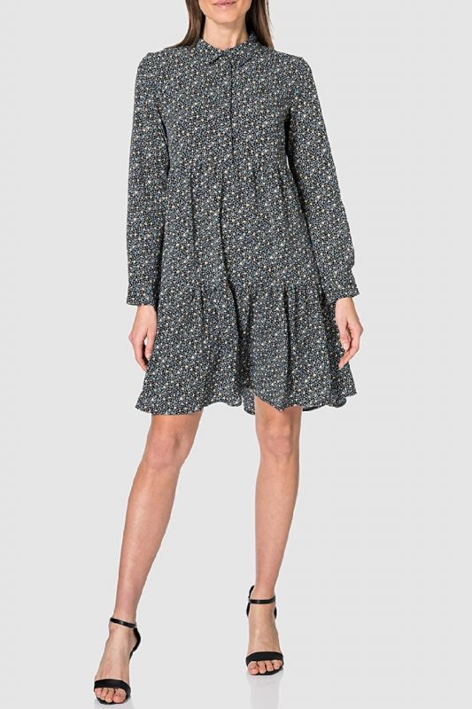  Платье JACQUELINE DE YONG 15221987-Black-YELLOW