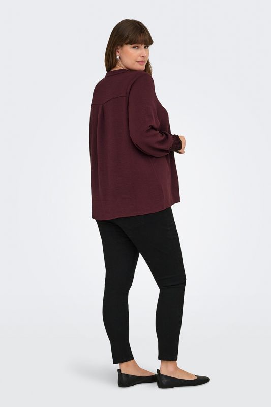 Блузкa ONLY CARMAKOMA 15285157-Tawny-Port