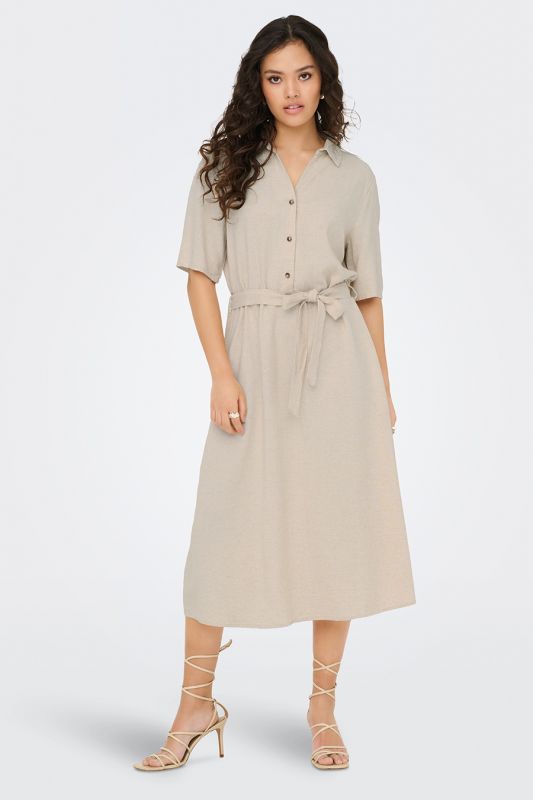  Платье JACQUELINE DE YONG 15338771-Oatmeal-MEL