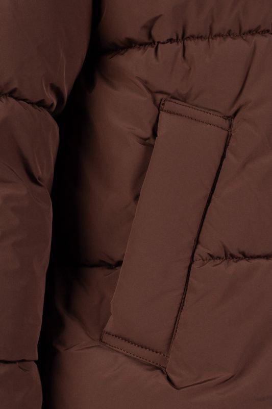 Зимняя куртка ONLY 15366705-Chocolate-Mar