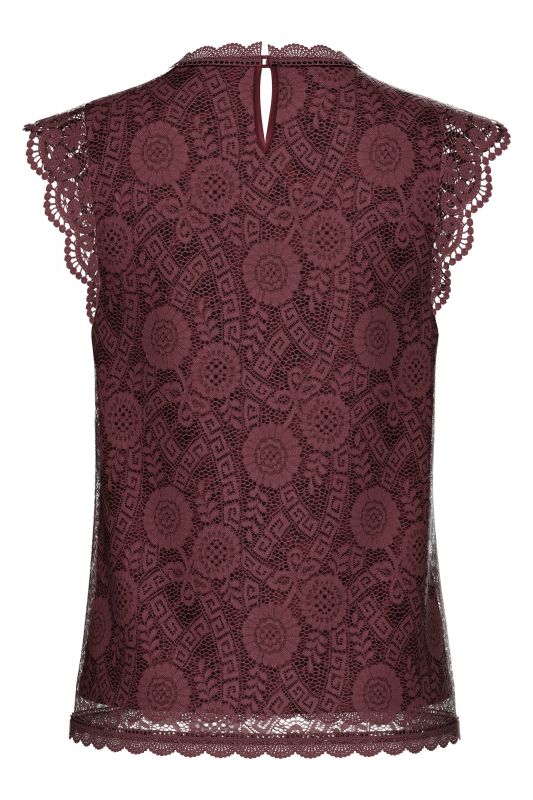 Футболкa PIECES 17120454-Tawny-Port