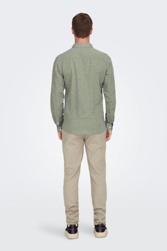 Рубашка ONLY & SONS 22012321-Swamp