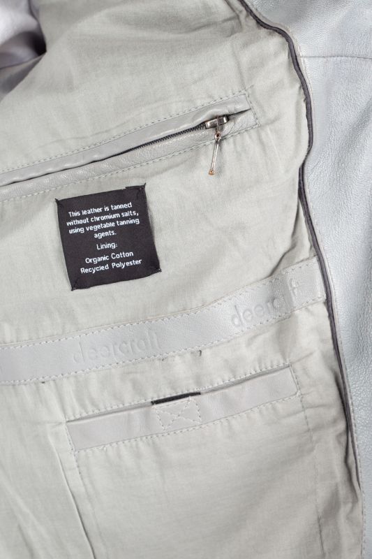 Кожаная куртка DEERCRAFT 3701-0151-grey