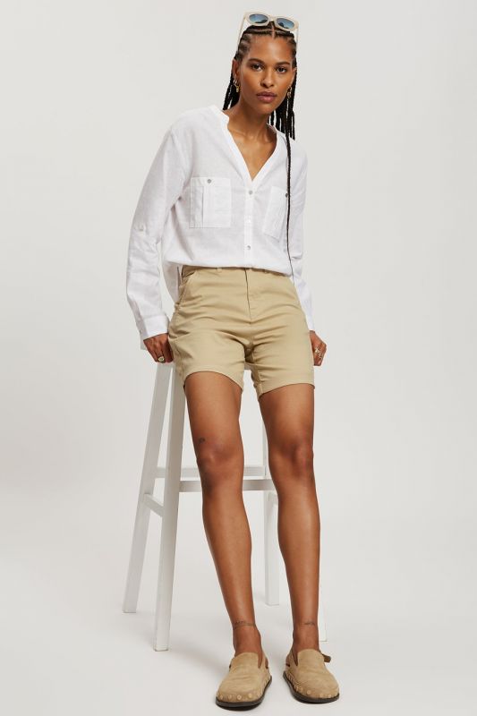 Льняная рубашка CROSS JEANS 75434-008