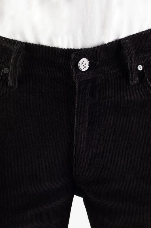 Вельветовые брюки BLK JEANS 8380-860-101-201