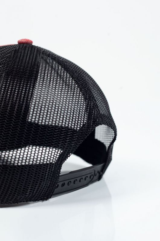 Кепкa X JEANS RAPPER-MELANGE-RED